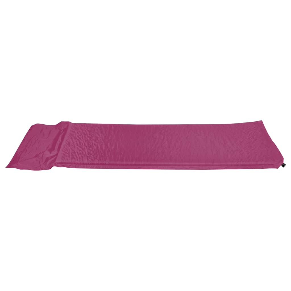Inflatable Air Mattress with Pillow 66x200 cm Pink 17 Inflatable Air Mattress with Pillow 66x200 cm Pink